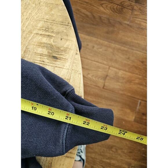 Champion Reverse Weave Crewneck 'Sea Isle City' Sweatshirt Size M Navy - Picture 9 of 10